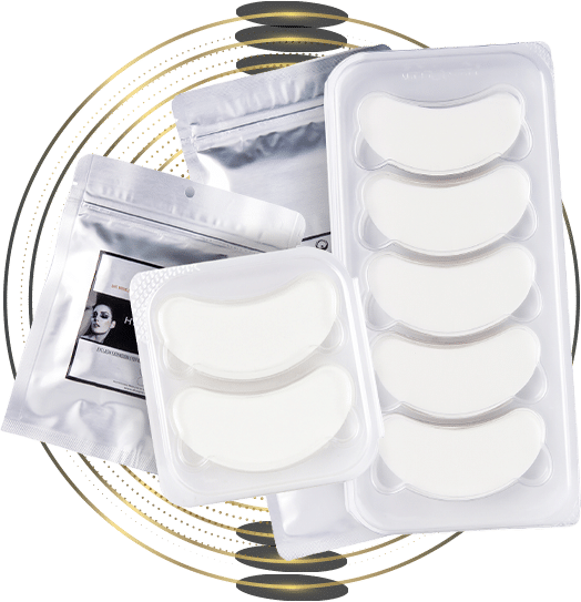 מדבקות ריסים אפקטיביות EYE PAD KIT Dlux מקצועי מדבקות הידרוג'ל היפואלרגני לתיקון הריסים התחתונים מדבקות ריסים אפקטיביות EYE PAD KIT Dlux מקצועי מדבקות הידרוג'ל היפואלרגני לתיקון הריסים התחתונים